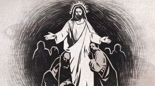 Ježíš Kristus s otevřenou náručí všechny vyzývá, aby k Němu přišli